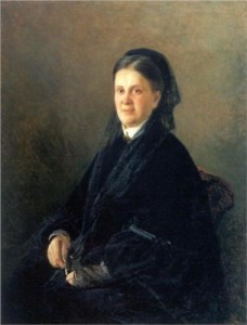 Анна Михайловна Олсуфьева ( в девичестве Обольянинова) (портрет работы Н.Н.Ге)